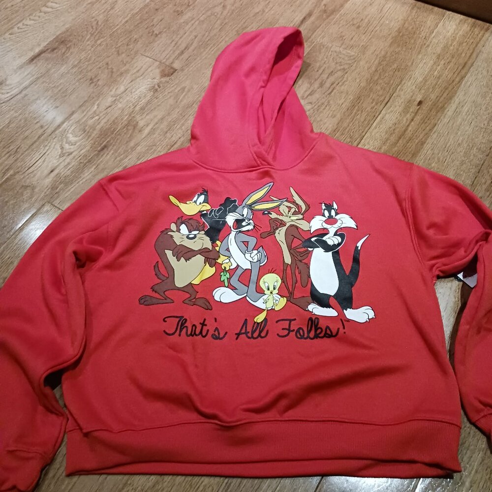 Looney Tunes Warner Bros Hoodie Sweatshirt